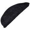 Lépcsőszőnyeg, vidaXL 15 db fekete lépcsőszőnyeg 65 x 21 x 4 cm