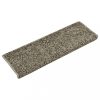 Lépcsőszőnyeg, vidaXL 15 db szürke lépcsőszőnyeg 65x21x4 cm