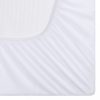 Lepedők, vidaXL 2 db fehér vízálló pamut lepedő 180 x 200 cm