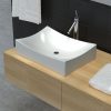 Fürdőszobai mosdókagylók, Fürdőszoba Kerámia Porcelán Mosogató Müvészet Mosdó Fehér