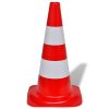Útjelzők és közlekedési jelzőtáblák, 10 db fényvisszaverős bója 50 cm piros és fehér