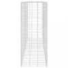 Kerítéspanelek, vidaXL horganyzott acél gabion kosár 85 x 30 x 200 cm