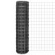 Kerítéspanelek, vidaXL Euro Fence szürke acélkerítés 25 x 1,5 m