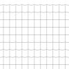 Kerítéspanelek, vidaXL Euro Fence szürke acélkerítés 25 x 1,5 m
