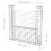 Kerítéspanelek, vidaXL U-alakú horganyzott acél gabion kosár 160 x 20 x 150 cm
