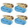Rögzítőpántok és spaniferek, vidaXL 4 db kék racsnis spanifer 0,8 tonna 6 m x 25 mm