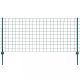 Kerítéspanelek, vidaXL Euro Fence zöld acélkerítés 20 x 0,8 m