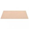 Művészeti kézügyességi anyagok, vidaXL 10 db téglalap alakú MDF-lap 120x60 cm 2,5 mm