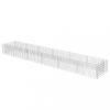 Virágcserepek és kaspók, vidaXL horganyzott acél gabion magaságyás 540 x 90 x 50 cm