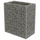 Virágcserepek és kaspók, vidaXL horganyzott acél gabion magaságyás 90 x 50 x 100 cm