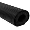 Padlóburkolatok és szőnyegek, vidaXL szélesbordás csúszásgátló gumiszőnyeg 1,5 x 2 m 3 mm