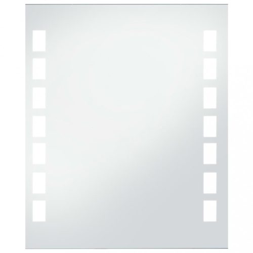 Tükrök, vidaXL LED-es fürdőszobai falitükör 50 x 60 cm
