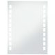 Tükrök, vidaXL LED-es fürdőszobai falitükör 60 x 80 cm