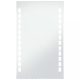 Tükrök, vidaXL LED-es fürdőszobai falitükör 60 x 100 cm