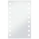 Tükrök, vidaXL LED-es fürdőszobai falitükör 60 x 100 cm