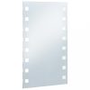 Tükrök, vidaXL LED-es fürdőszobai falitükör 60 x 100 cm