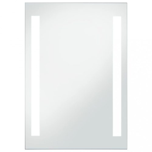 Tükrök, vidaXL LED-es fürdőszobai falitükör 60 x 80 cm