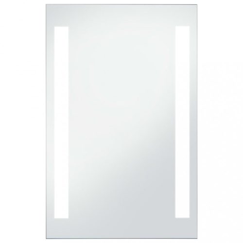 Tükrök, vidaXL LED-es fürdőszobai falitükör 60 x 100 cm