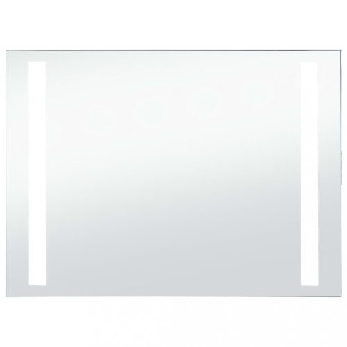 Tükrök, vidaXL LED-es fürdőszobai falitükör 100 x 60 cm