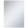 Tükrök, vidaXL LED-es fürdőszobai falitükör 60 x 80 cm