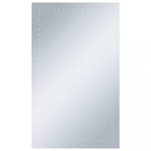 Tükrök, vidaXL LED-es fürdőszobai falitükör 60 x 100 cm