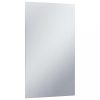 Tükrök, vidaXL LED-es fürdőszobai falitükör 60 x 100 cm