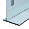 Tükrök, vidaXL LED-es fürdőszobai falitükör polccal 50 x 70 cm