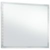 Tükrök, vidaXL LED-es fürdőszobai falitükör 80 x 60 cm