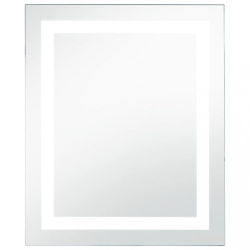 Tükrök, vidaXL LED-es fürdőszobai tükör érintésérzékelővel 50 x 60 cm