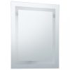 Tükrök, vidaXL LED-es fürdőszobai tükör érintésérzékelővel 60 x 80 cm