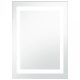 Tükrök, vidaXL LED-es fürdőszobai tükör érintésérzékelővel 60 x 100 cm