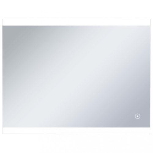 Tükrök, vidaXL LED-es fürdőszobai falitükör érintésérzékelővel 80 x 60 cm