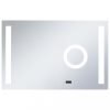 Tükrök, vidaXL LED-es fürdőszobai falitükör érintésérzékelővel 100 x 60 cm