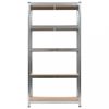 Ipari polcrendszer, vidaXL 2 db MDF tárolópolc 90 x 40 x 180 cm