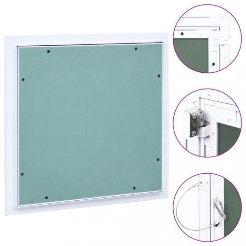 Tolóatók, vidaXL alumínium keretes és gipszkartonos hozzáférési panel 300x300 mm