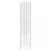 Virágcserepek és kaspók, vidaXL H alakú acéldrót virágtartó gabion 260 x 40 x 180 cm