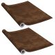 Ablakfóliák, vidaXL 2 db sötét tölgyszínű öntapadó PVC ajtófólia 210 x 90 cm