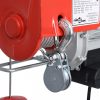 Csörlők, vidaXL elektromos emelő vezeték nélküli távirányítóval 1000W 300/600kg