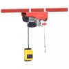Csörlők, vidaXL elektromos emelő vezeték nélküli távirányítóval 1300W 500/999kg