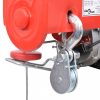 Csörlők, vidaXL elektromos emelő vezeték nélküli távirányítóval 1300W 500/999kg