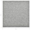 Padlóburkolatok és szőnyegek, vidaXL 20 db világosszürke szőnyegpadlólap 5 m² 50 x 50 cm