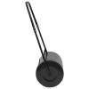 Gyephengerek, vidaXL fekete gyephenger tolható 57 cm 43 L