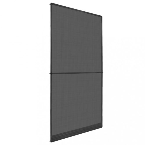 Bejárati ajtók, vidaXL antracitszürke zsanéros ajtó szúnyogháló 120 x 240 cm