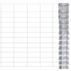 Kerítéspanelek, vidaXL ezüstszínű horganyzott acél kerti kerítés 50 x 1,25 m