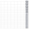 Kerítéspanelek, vidaXL ezüstszínű horganyzott acél kerti kerítés 50 x 1,25 m