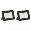 Reflektorok és spotlámpák, vidaXL 2 db hideg fehér fényű LED-es reflektor 30 W