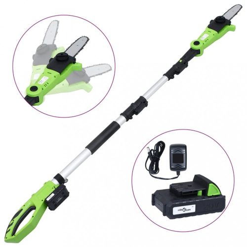 Láncfűrészek, vidaXL vezeték nélküli nyeles fűrész 20 V 1500 mAh Li-ion