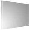Tükrök, vidaXL LED-es fürdőszobatükör 80x60 cm