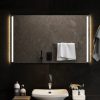 Tükrök, vidaXL LED-es fürdőszobatükör 100x60 cm