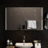 Tükrök, vidaXL LED-es fürdőszobatükör 100x60 cm